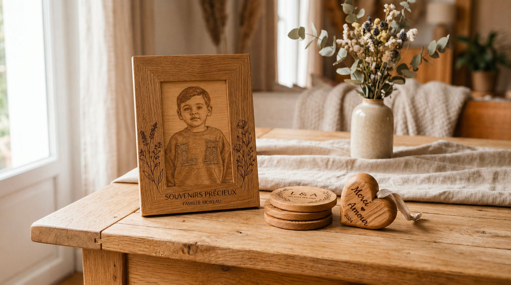 Offrir-un-souvenir-gravé-dans-le-bois Offrir un souvenir gravé dans le bois