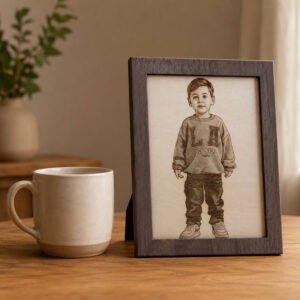 photo laser sur bois petit format