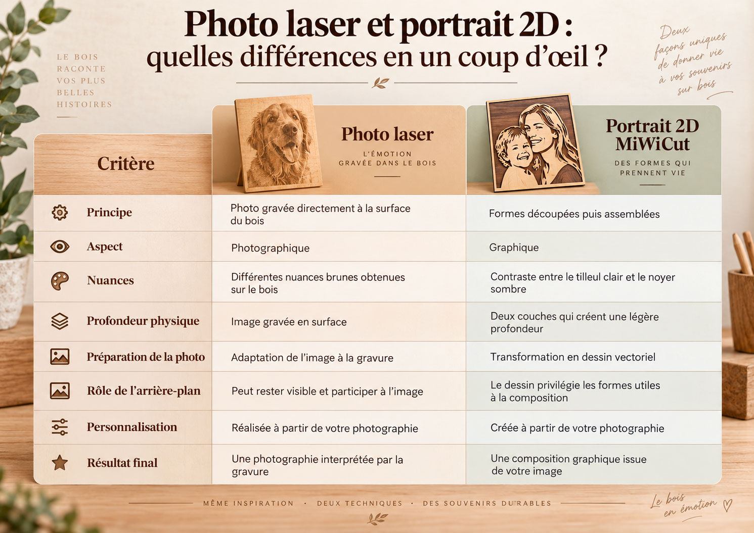photo laser ou portrait 2d