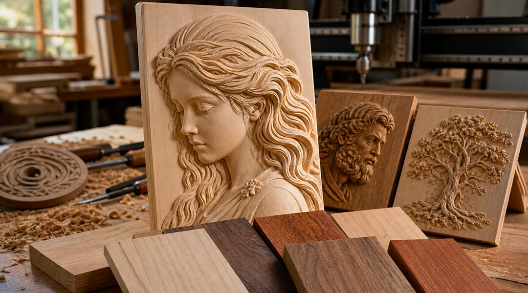 Les meilleurs bois pour la gravure 3D