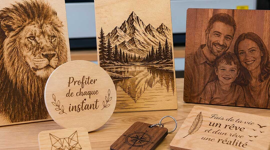 Les meilleurs bois pour la gravure laser