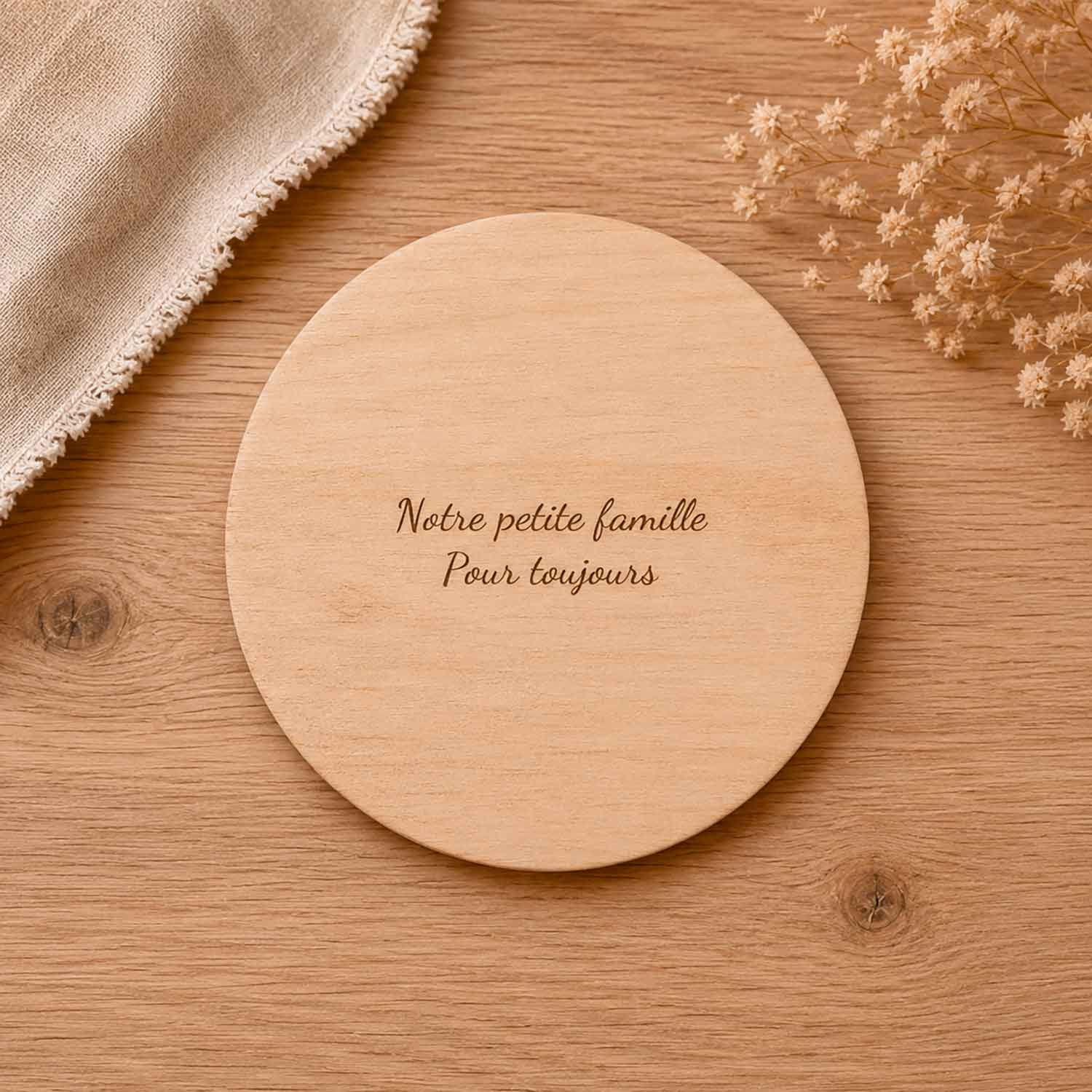 dos du sous verre famille