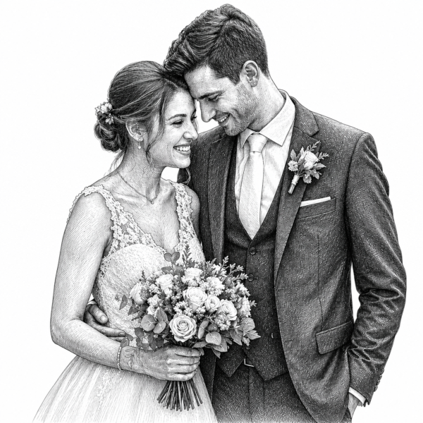 traitement laser photo mariage