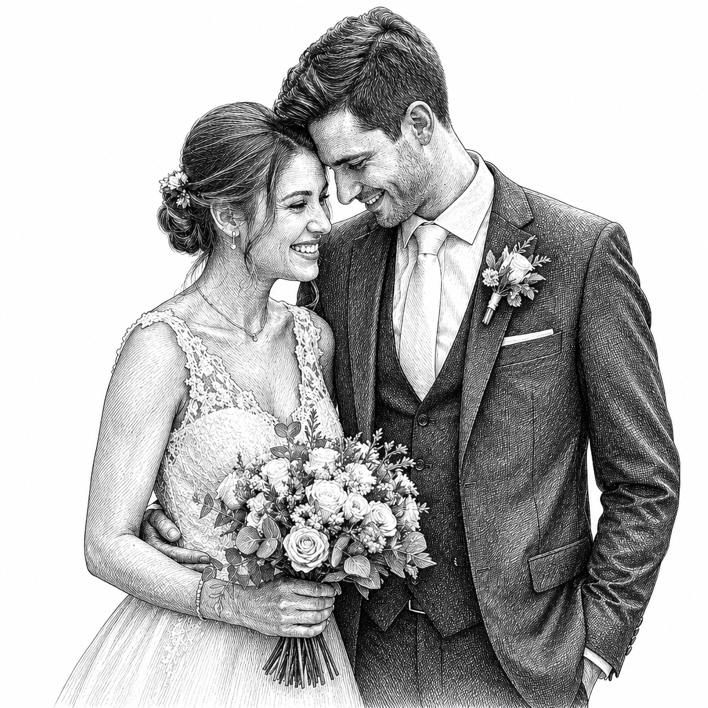 traitement laser photo mariage