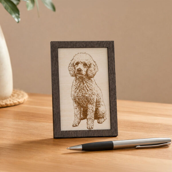 photo laser sur bois mini format