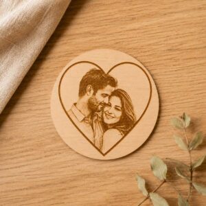 Sous verres coeur