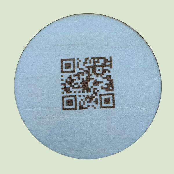 QR code pour sous verre
