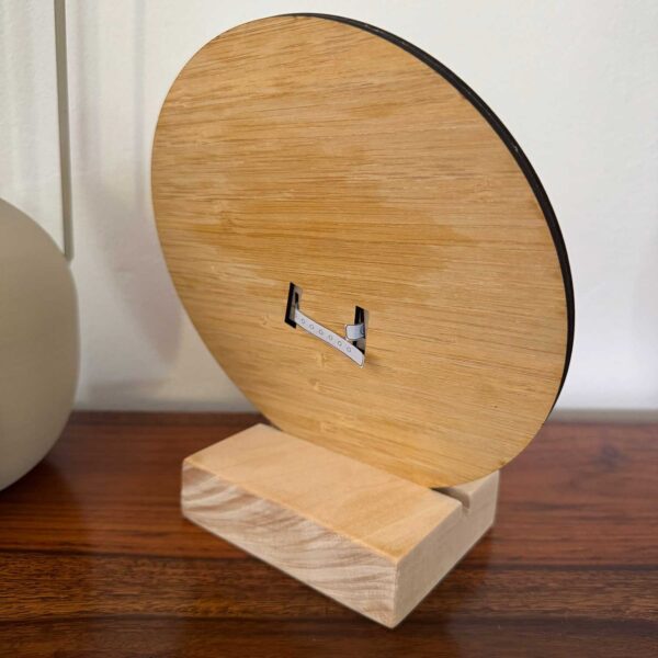 porte bracelet de naissance gravé au laser sur bois